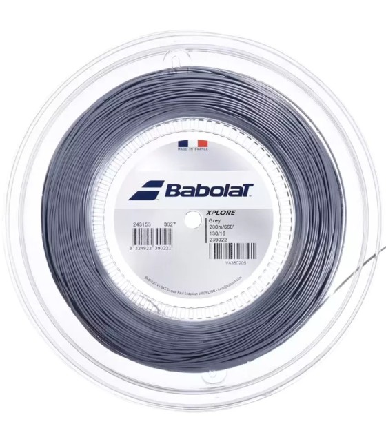 Bobina Babolat Xplore 200m Grigio 1